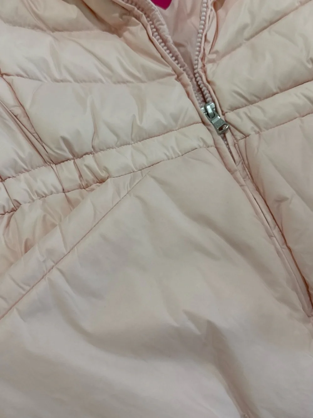 Ralph Lauren Girls Light Pink Puffer Jacket